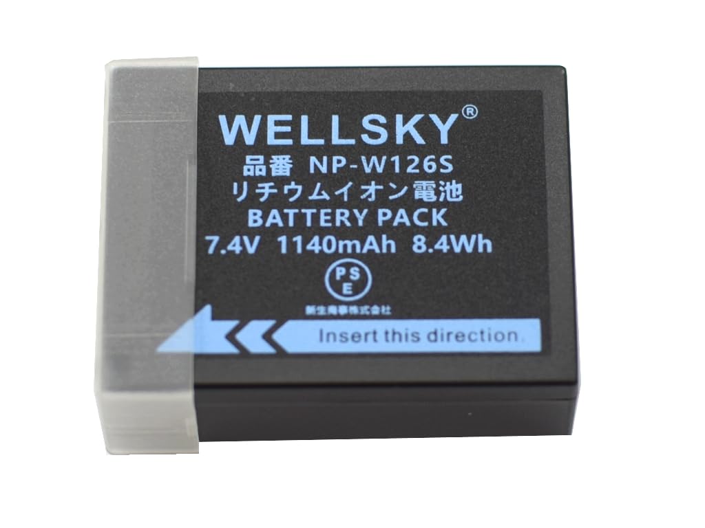 Amazon | NLC NP-W126S NP-W126 互換バッテリー 端子保護カバー付き
